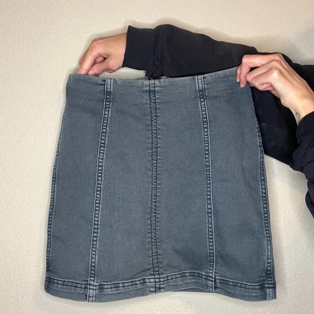 Free People lightweight Denim Skirt